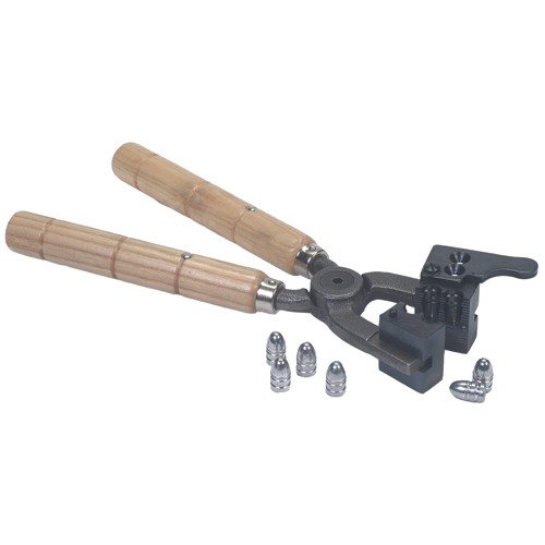 Le MOULD HANDLES di LYMAN offrono una presa sicura su tutti i mold a singola e doppia cavità, con impugnature in legno che isolano dal calore.