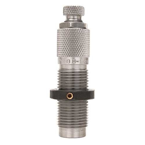 Il PISTOL 'M' DIES espande e flette l'imboccatura della cartuccia per una seduta uniforme del proiettile, prolungando la vita della cartuccia e prevenendo la 