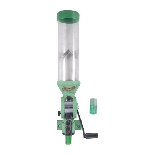 Il misuratore di polvere Redding LR-1000 offre una camera extra-large per cariche fino a 140 grani, ideale per cartucce a lungo raggio come la 338 Lapua.