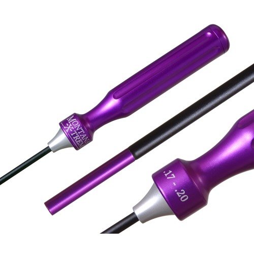 Le canne di pulizia rivestite in acciaio inox garantiscono una pulizia efficace senza piegarsi, proteggendo l'anima del fucile con manico ergonomico e rotazione fluida.