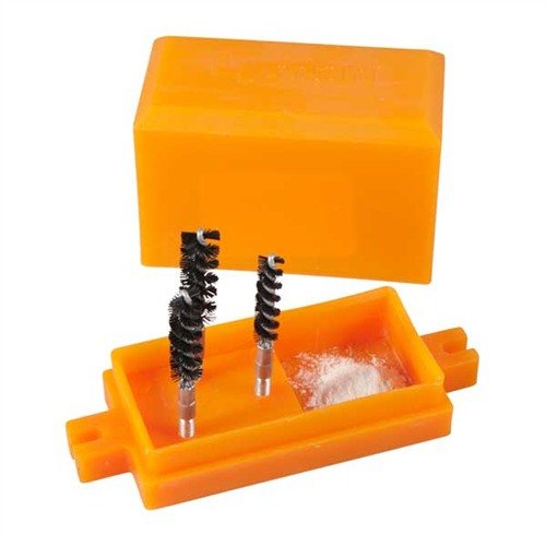 Il Case Neck Dipper Kit di LYMAN offre un lubrificante secco a base di mica per ridurre l'attrito dell'expander, prevenendo l'allungamento e la perdita di materiale.