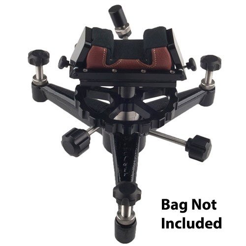 Il Sinclair Heavy Varmint Rest offre una costruzione robusta in ghisa, regolazioni fluide e diverse configurazioni, ideale per i tiratori di precisione.