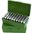 MTM Case-Gard FLIP TOP PISTOL AMMO BOX 9MM-380 ACP 50 ROUND GREEN