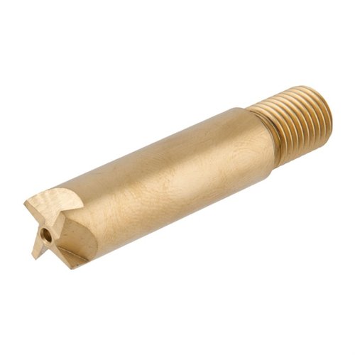 Il cutter trimmer rivestito in TiN di L.E. Wilson offre durezza, resistenza e una durata 3-10 volte superiore ai cutter standard, mantenendo bordi affilati.