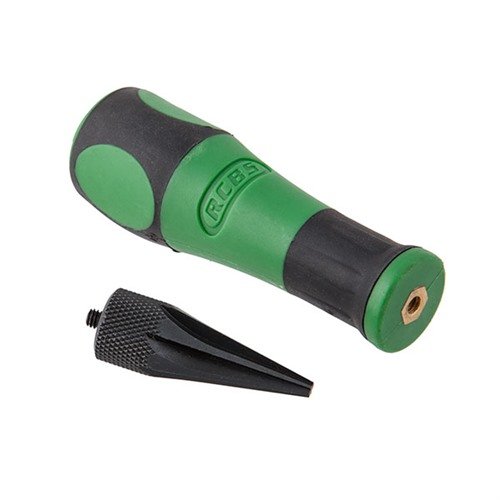 Il VLD Deburring Tool di RCBS presenta un angolo di 22 gradi per una perfetta seduta dei proiettili VLD, senza danneggiare il boat-tail e migliorando la precisione.