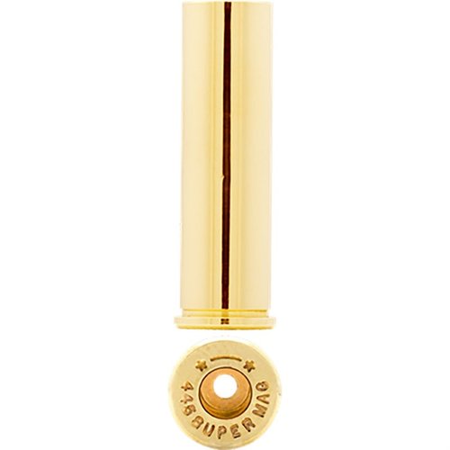 .445 Super Magnum Brass di Starline, progettato per il tiro silhouette, offre qualità superiore, durata eccezionale e compatibilità con Large Rifle primers.