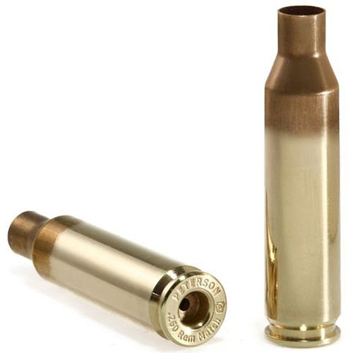 .260 Remington Brass di Peterson Cartridge offre cartucce precise e consistenti, disponibili con large o small rifle primer per prestazioni superiori.