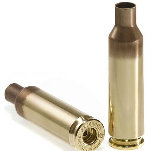 La 6MM Creedmoor Brass di Peterson offre un'ottima accensione della polvere, ridotto rinculo e disponibilità di tasche per primer grandi o piccoli.