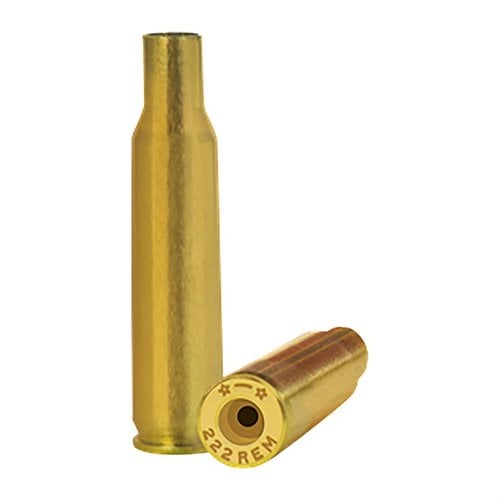 .222 Remington Brass di STARLINE, 100/bag, offre precisione eccezionale e alta velocità, ideale per il benchrest e la caccia ai piccoli animali.