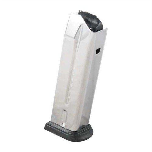 Caricatori in acciaio inossidabile per XD .40 S&W, con capacità di 12 colpi, progettati per alimentare in modo fluido e affidabile, ideali per ricariche rapide.