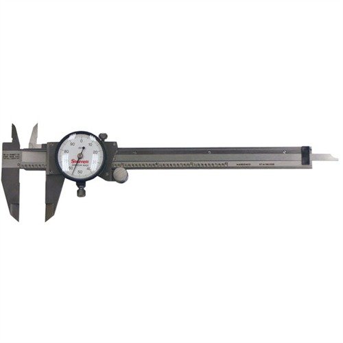 Il caliper a quadrante Starrett 120 è realizzato negli USA, offre lettura diretta, precisione e maneggevolezza, con un range di 0-6