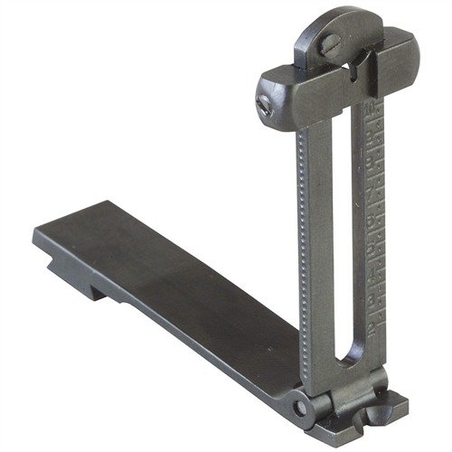 Mirino posteriore M-95 in acciaio CNC, regolabile per lunghe distanze fino a 1100 yard e per acquisizione rapida a corto raggio; compatibile con fucili a 3/8