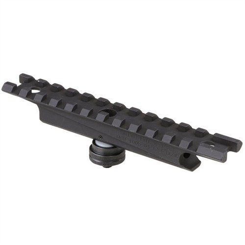 Supporto ottico leggero e rimovibile per AR-15/M16/M4, non ostacola i mirini, in alluminio di precisione, compatibile con sistemi di montaggio Picatinny e Weaver.