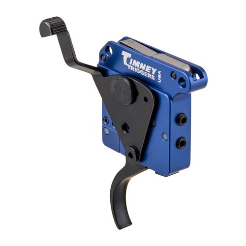 Il grilletto TIMNEY REMINGTON 700 Calvin Elite è leggero, completamente regolabile e realizzato in alluminio CNC, garantendo prestazioni affidabili e durature.