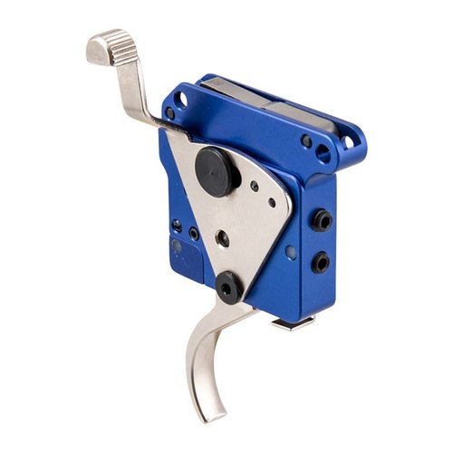 Il grilletto REMINGTON 700 CALVIN ELITE di TIMNEY è leggero, autoportante e completamente regolabile, garantendo un'ottima precisione e affidabilità nel tempo.