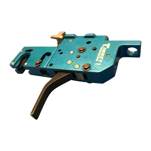 Il grilletto Timney RPR Rimfire offre un design a due stadi, regolabile e senza necessità di gunsmithing, per migliorare la precisione del tuo fucile Ruger.