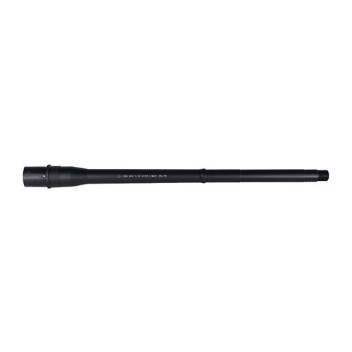 .308 Tactical Government Profile Barrel da 12.5 pollici in acciaio 4150 Chrome Moly Vanadium, finitura QPQ resistente alla corrosione e filettatura 5/8x24.