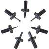 Confezione mire anteriori Multi-Post in acciaio, nere
