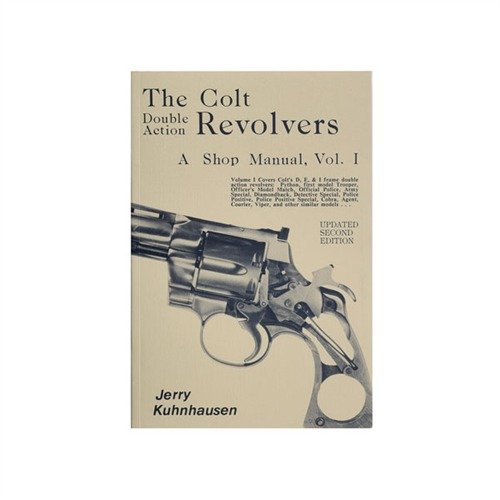Scopri il manuale completo per i revolver Colt Double Action, con istruzioni chiare su disassemblaggio, riparazioni e illustrazioni dettagliate.