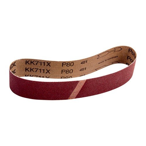 Le cinghie di sabbiatura 80 grit di VSM sono progettate per i tamburi di sabbiatura Raytech, offrono una finitura duratura e di alta qualità grazie al grano compatto.