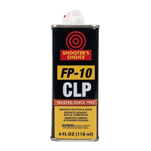 FP-10 LUBRICANT riduce attrito e usura, resiste fino a 500° F, elimina malfunzionamenti e aumenta la lubrificazione senza residui appiccicosi.