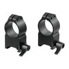 WARNE MFG. COMPANY 1" EXTRA HIGH (0.65") QD RINGS BLACK
