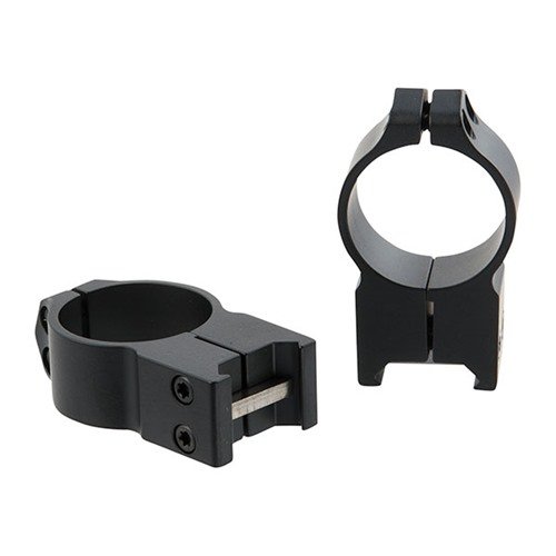 Gli anelli fissi Maxima offrono una montatura robusta e durevole con 4 viti T-15, chiave di controllo del rinculo e finiture resistenti per una stabilità ottimale.