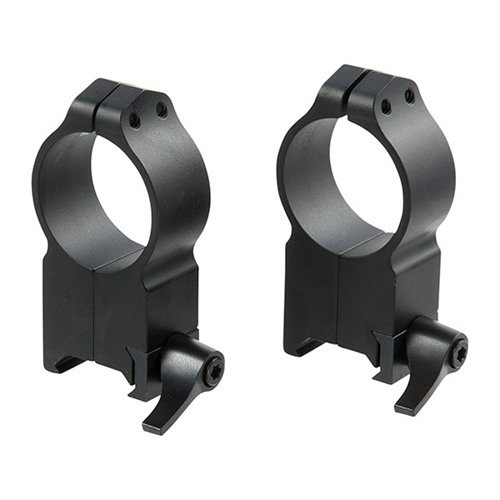 Le anelli Maxima Quick Detach offrono un sistema di montaggio robusto e versatile, con leve regolabili e precisione millimetrica per un'ottica sempre in zero.