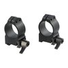 WARNE MFG. COMPANY 1" MEDIUM (0.925") QD 19MM DOVETAIL RINGS, BLACK
