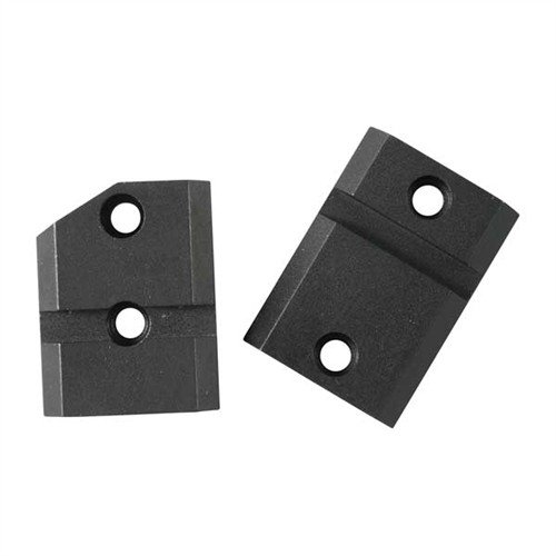 Le basi in acciaio Warne Maxima offrono un design Weaver robusto e versatile, con un profilo basso che consente di utilizzare i mirini aperti senza compromettere la posizione di tiro.