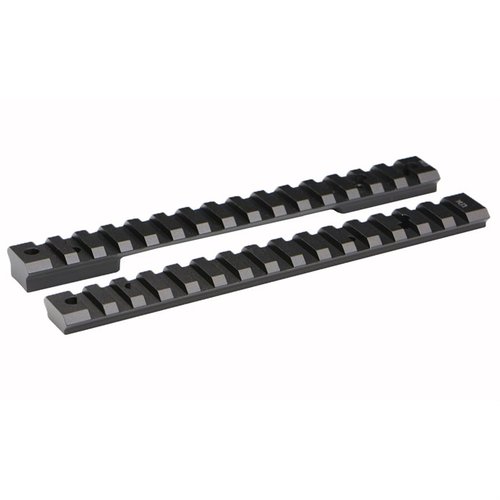 Il TIKKA T3 Mountain Tech Scope Rail offre un sistema di montaggio leggero e preciso, realizzato in alluminio 7075/T6, resistente e compatibile con Picatinny e Weaver.