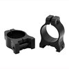 WARNE MFG. COMPANY 1" LOW MATTE BLACK RINGS