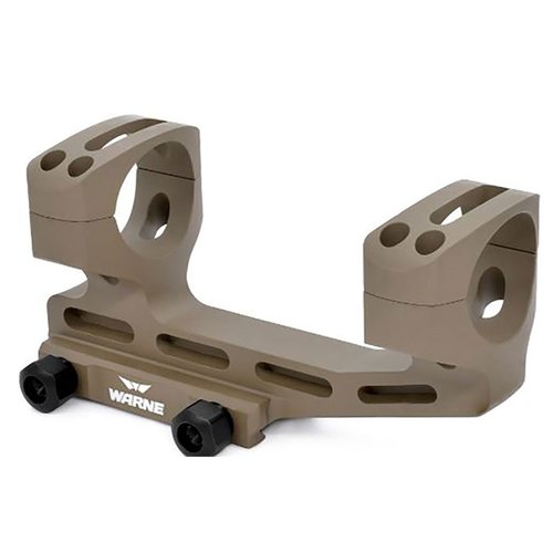 Il montaggio MSR SUPER HIGH 1.9" offre un design leggero e robusto, con un cantilever di 1" per un'ottima distanza oculari e una capacità di ritorno al zero.