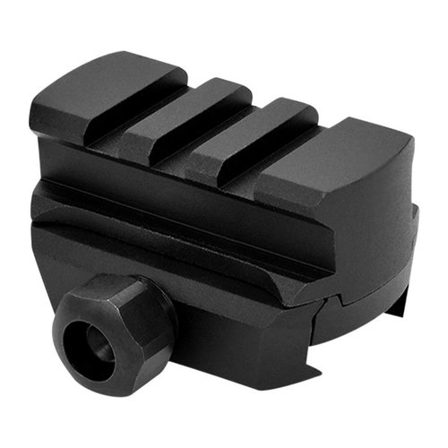 Il RED DOT RISER di WARNE MFG. COMPANY è un supporto modulare per mirini Aimpoint, compatibile con picatinny rails e mirini reflex, ideale per migliorare la precisione.