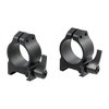 Le Maxima Quick Detach Rings offrono un sistema di montaggio resistente, in acciaio, con leve regolabili e compatibilità con basi stile Weaver, senza perdita di zero.