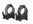 WARNE MFG. COMPANY 1" HIGH (.525") QD RINGS BLACK
