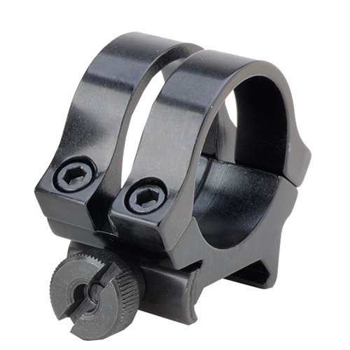 Le QUAD LOCK RINGS di Weaver offrono una potenza di serraggio doppia grazie a due tappi per base, garantendo una pressione uniforme e un peso ridotto in alluminio.