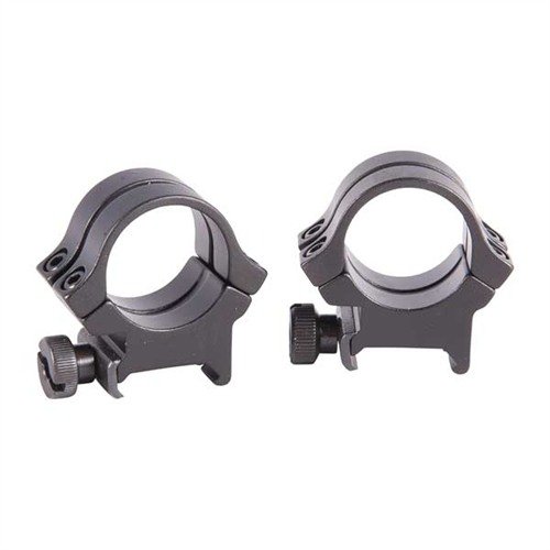 I QUAD LOCK RINGS in alluminio offrono una doppia potenza di serraggio con due cappucci per base, garantendo una pressione uniforme e impedendo la rotazione dello scope.