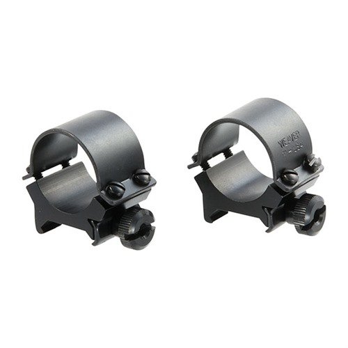 Le SURE-GRIP RINGS di WEAVER offrono un'eccezionale forza di serraggio, garantendo una facile installazione e un ritorno preciso allo zero dopo la rimozione.