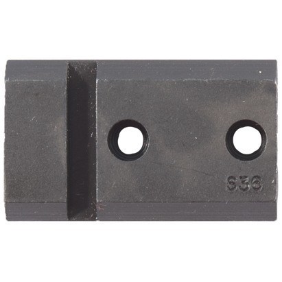 Base in acciaio solido, resistente e versatile per fucili e pistole. Compatibile con una vasta gamma di armi, facilita il montaggio di ottiche.