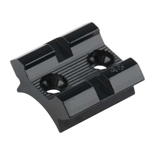 Le basi in alluminio leggero si adattano a una vasta gamma di fucili, carabine e pistole, disponibili in finiture blu lucido, opaco e argento.