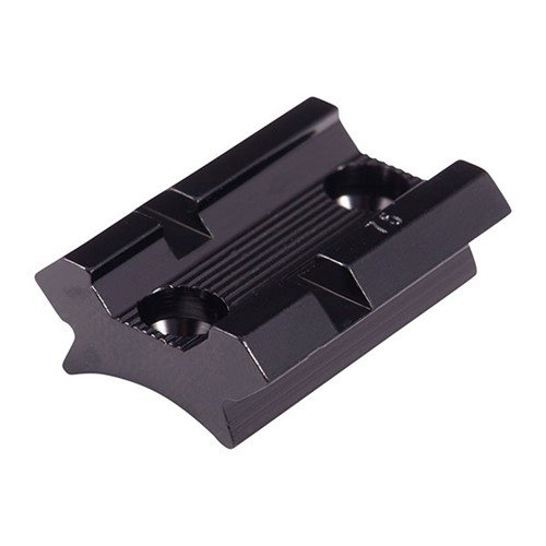 Le basi in alluminio leggero si adattano a una vasta gamma di fucili, fucili a pompa e pistole, disponibili in set da un pezzo o coppia per una maggiore versatilità.