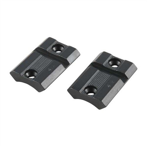 Le basi in alluminio leggero WEAVER si adattano a fucili, fucili a pompa e pistole a lungo raggio, disponibili in finiture lucide e opache.