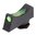 WILSON COMBAT VICKERS ELITE mirino anteriore fibra ottica verde altezza .230"