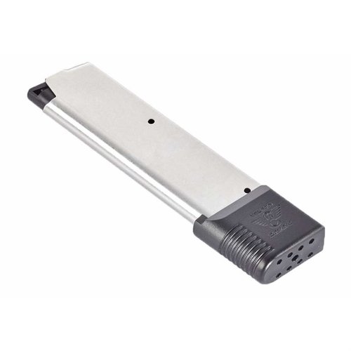 Il magazine Wilson Combat 47 Series Full-Size 10-Round offre prestazioni superiori con un design migliorato, base in polimero e materiali di alta qualità per una lunga durata.