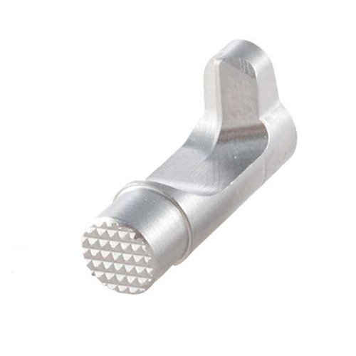 Il pulsante di rilascio del caricatore 1911 BULLET PROOF offre una costruzione in acciaio di alta qualità, maggiore lunghezza e superficie checkered per cambi rapidi.