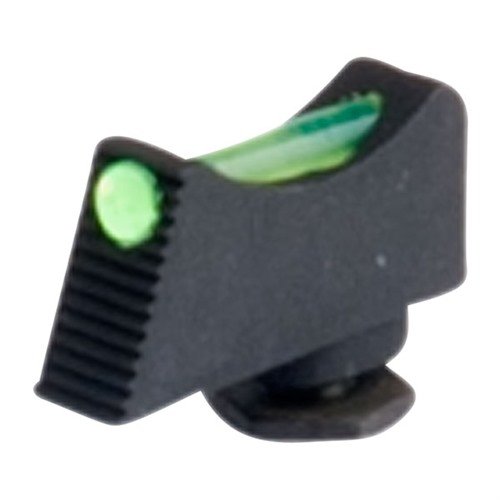 I mirini frontali Vickers Elite Snag Free per Glock® offrono fibre ottiche verdi o rosse, altezza .245