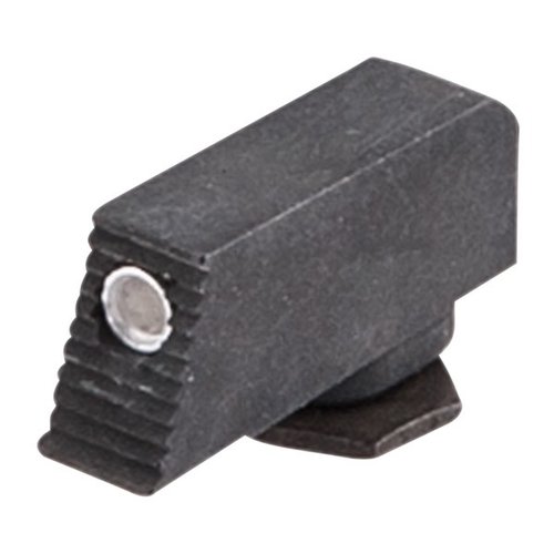 Le mire frontali Vickers Elite per Glock® 42/43 offrono un design senza impigli, altezza di .200” e finitura nera parkarizzata con tritio per una visibilità ottimale.