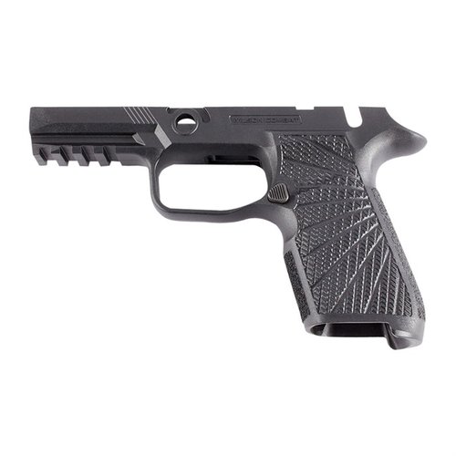 Rivoluziona la tua esperienza di tiro con il grip modulare WCP320 per SIG SAUER P320 Compact, migliorando il controllo del rinculo e la maneggevolezza.