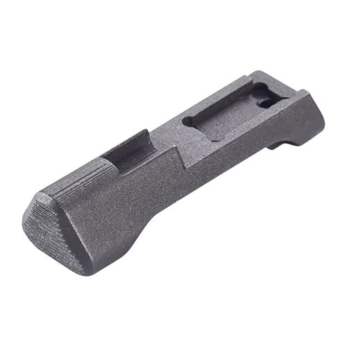 Il WCP320 Extended Magazine Catch in acciaio inossidabile con finitura Black Nitride offre ricariche rapide e un design ergonomico, compatibile con tutte le generazioni P320.
